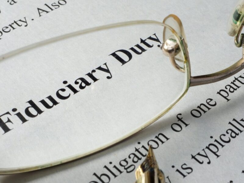 Role of Individual Fiduciary