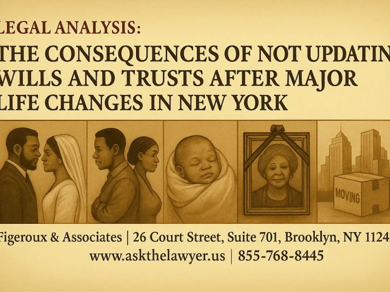 Legal Analysis: The Consequences of Not Updating Wills and Trusts After Major Life Changes in New York
